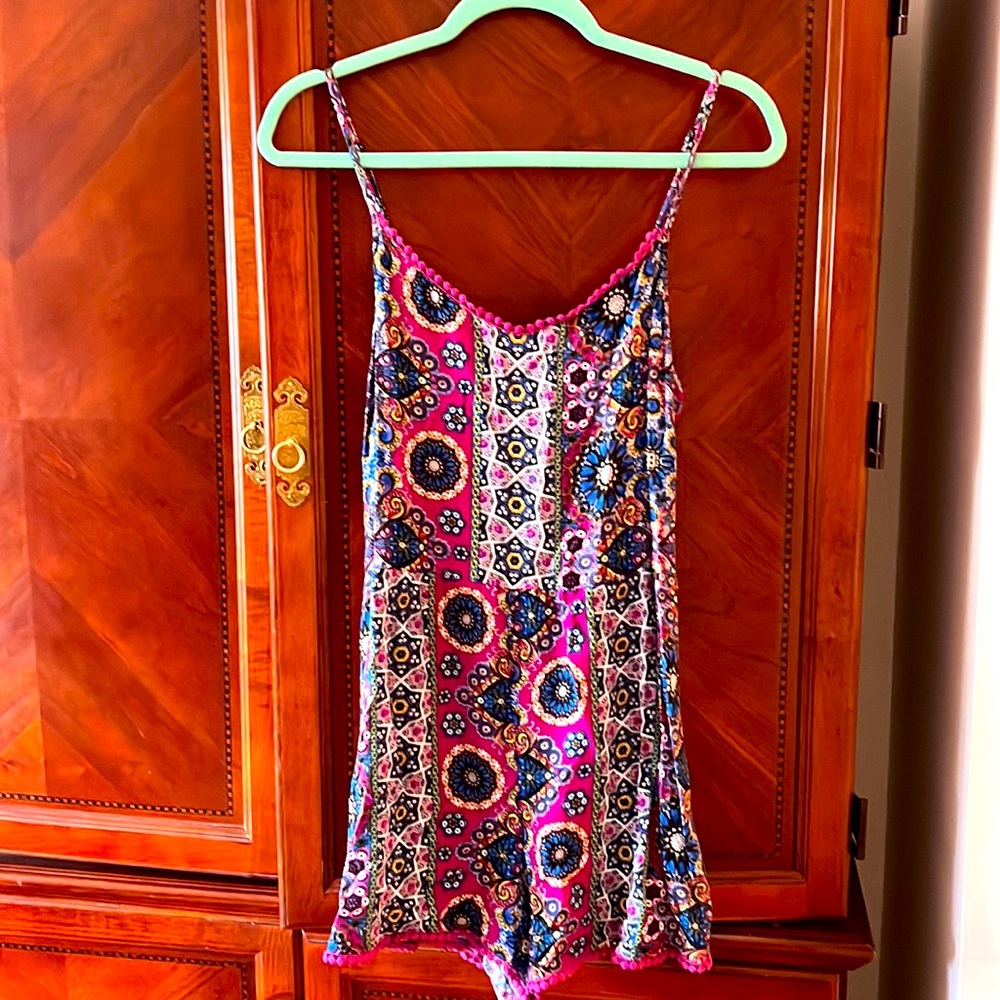 Colorful romper LA hearts by Pacsun